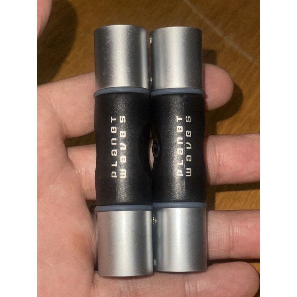 D'Addario Planet Waves XLR Male Adaptor Coupler Lot Of 2